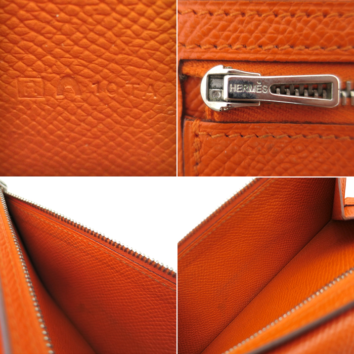 エルメス(HERMES) ベアンスフレ 二つ折り長財布 R刻印 ヴォーエプソン