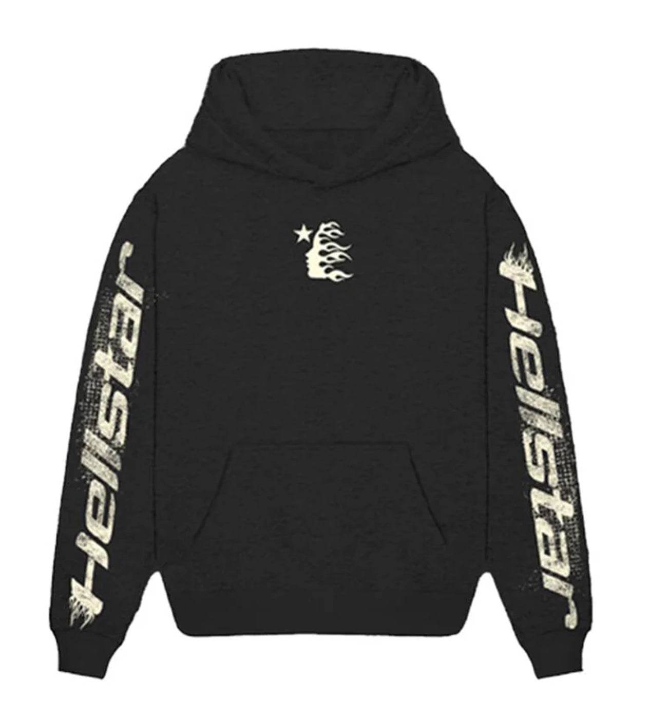 Hellstar Speed Hoodie Black/White (Overseas Exclusive 2023