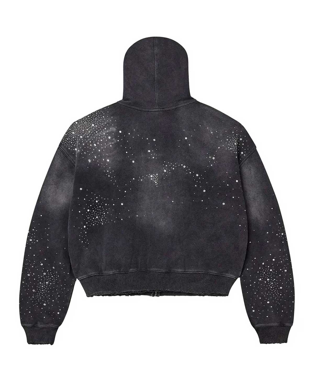 Vale Forever Classico Zip Up Hoodie Black – Restock AR