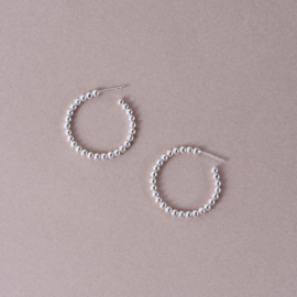 quip queint｜bowling hoop pierce ピアス フープ シルバー925 - H.O.V
