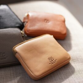 IL BISONTE｜レザー ポーチ コインケース 財布 ウォレット 小物入れ