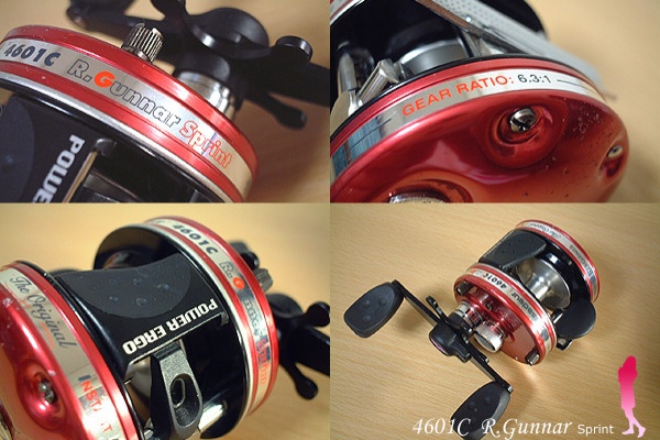 アブガルシア アンバサダー 4600C ガンナー gunnar red アブガルシア