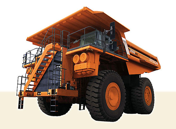 AC駆動方式を採用した190tダンプトラック---日立建機 | レスポンス