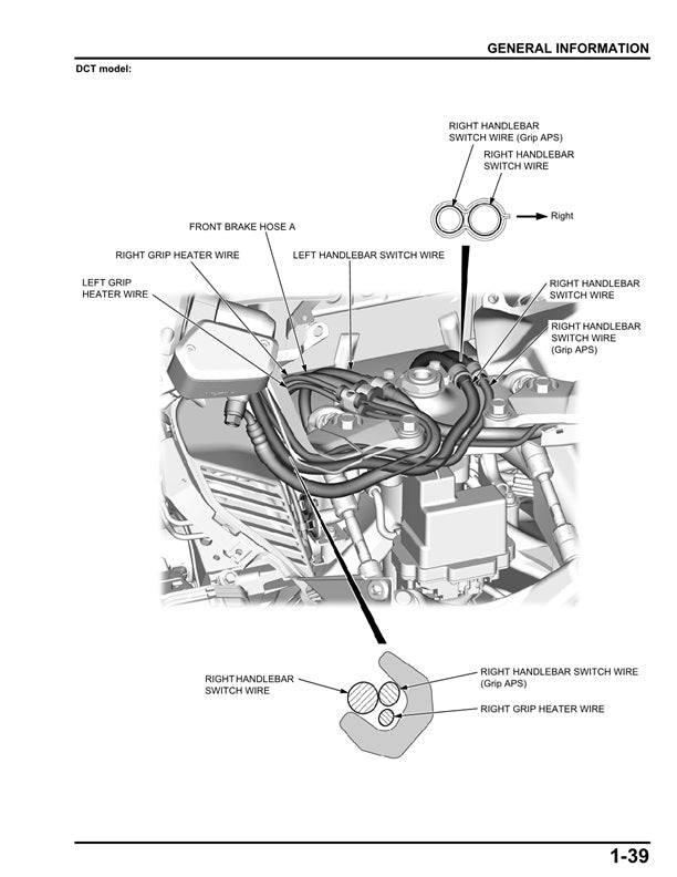 2018 Onwards Honda GL1800 GL1800D Gold Wing Service Manual – retro