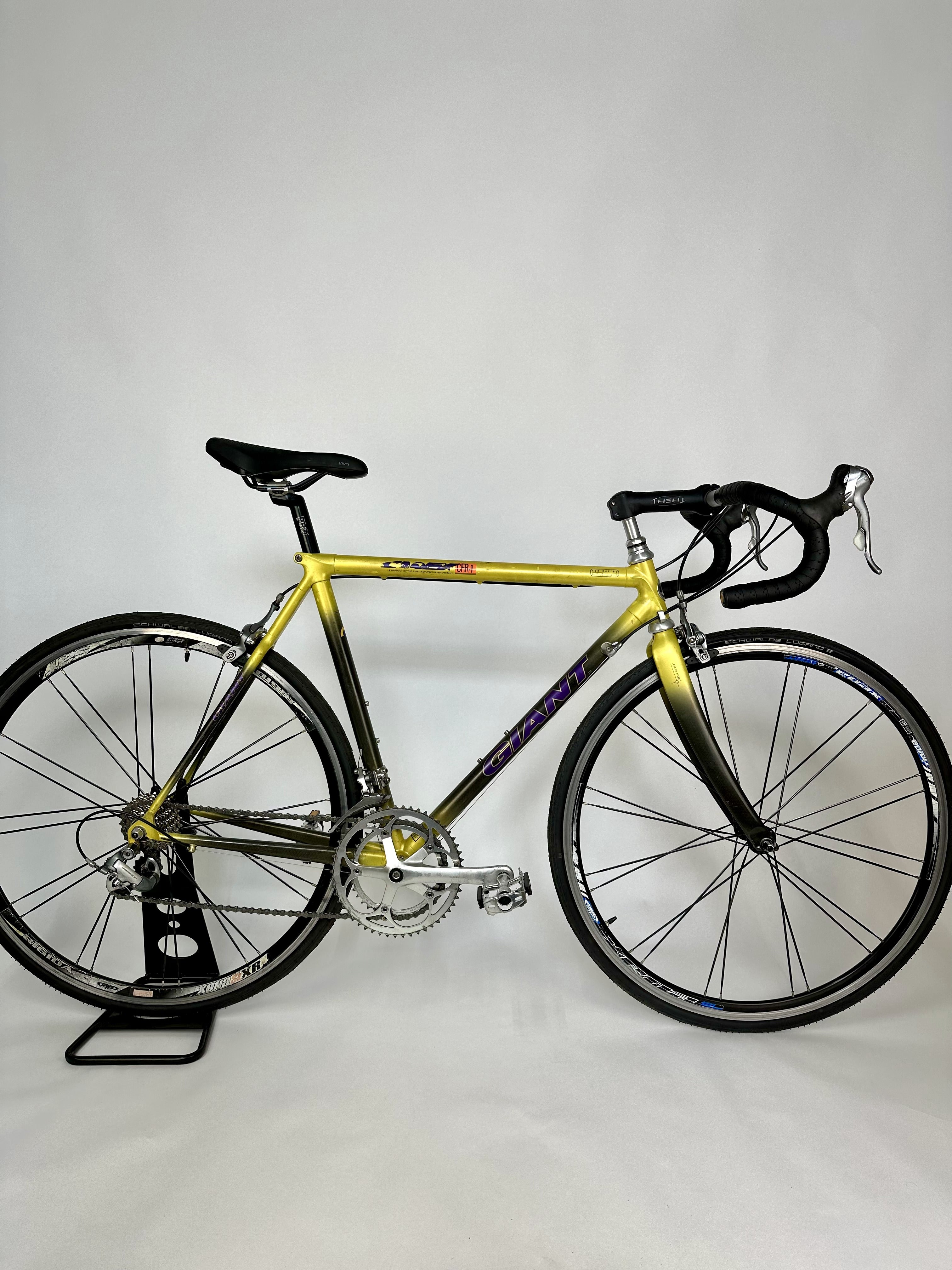 Giant Cadex Cfr1 54cm Shimano 600 tricolor – Retro Bike Rotterdam