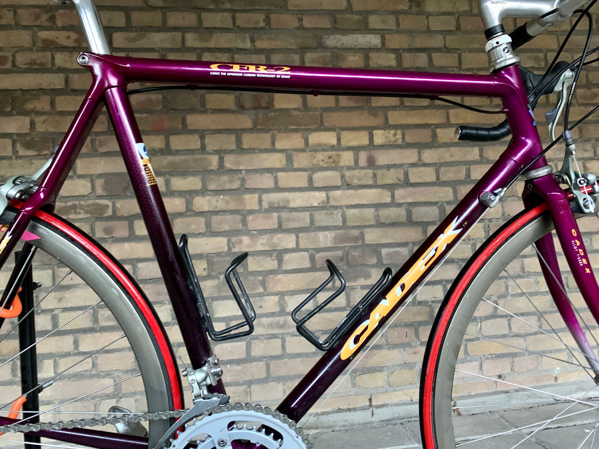 1996 Giant Cadex CFR2 59cm Shimano 105 – Retro Bike Rotterdam