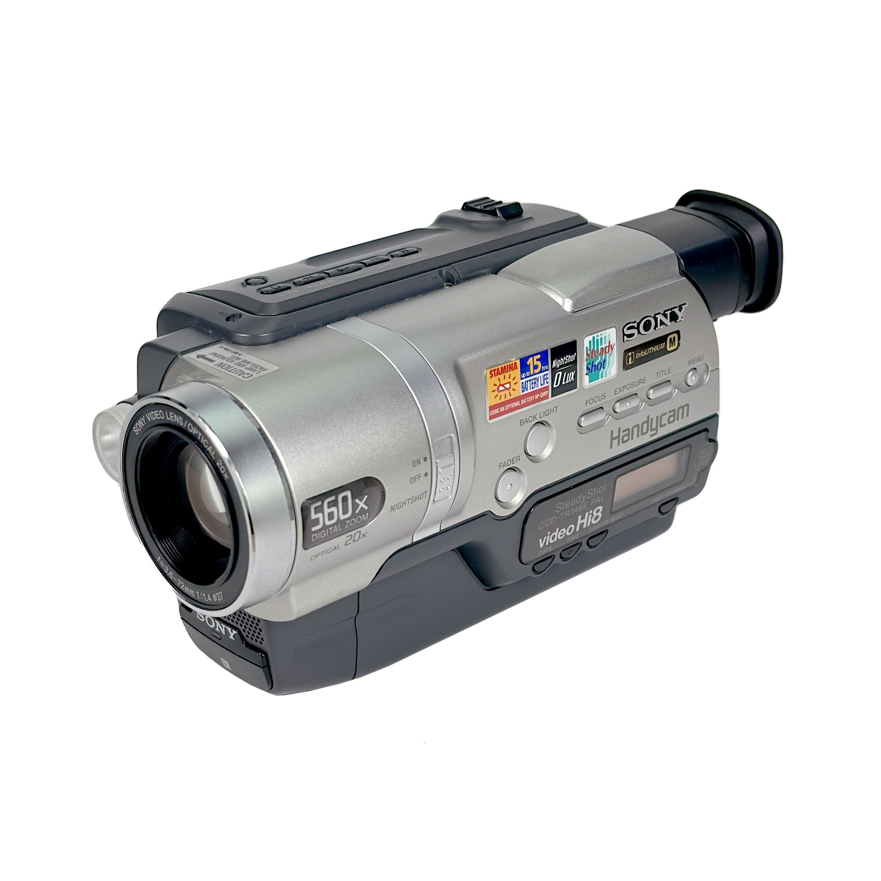 Sony Handycam CCD-TR748E Video 8 Camcorder – Retro Camera Shop