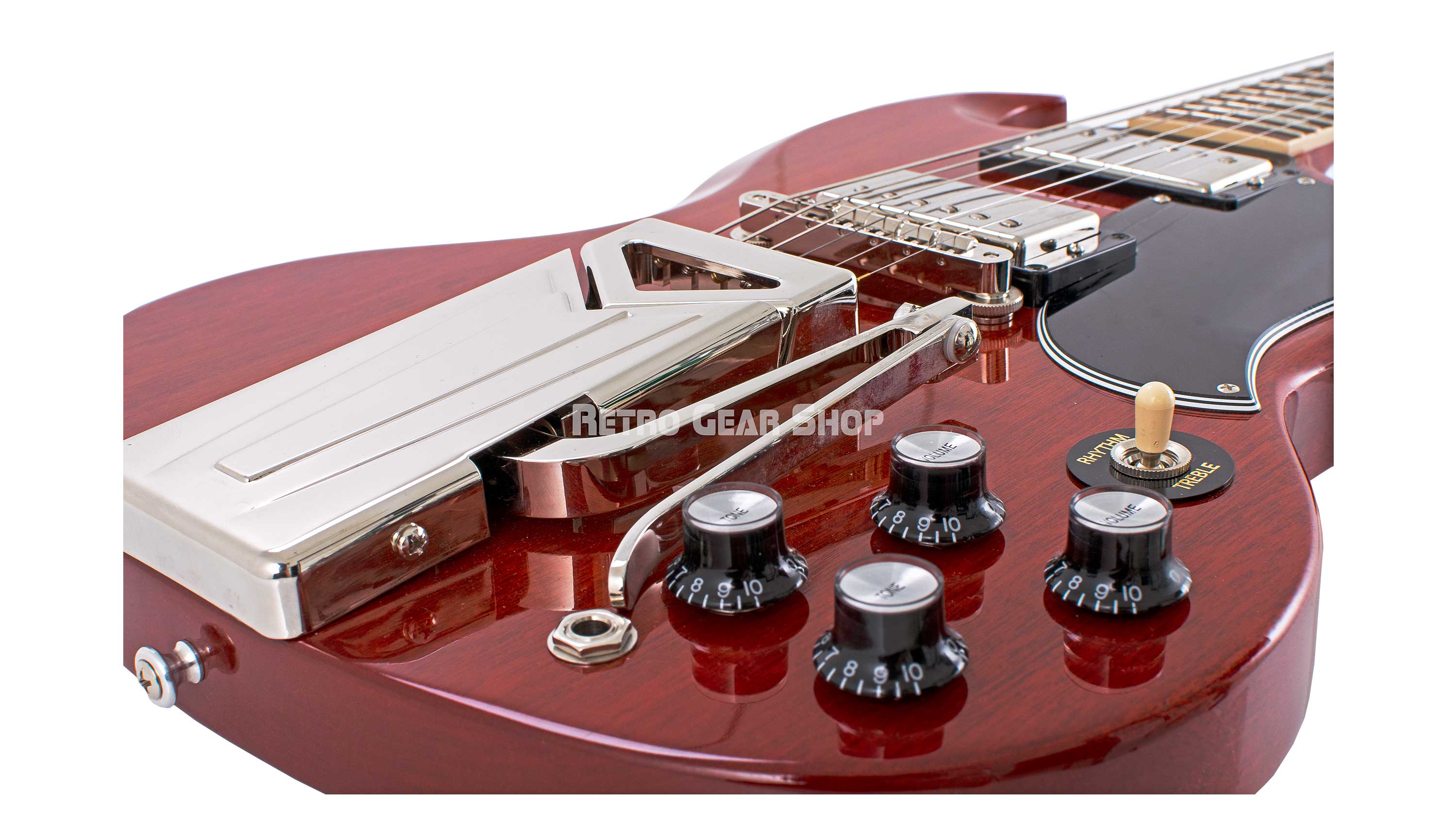 Gibson SG Standard 61 Sideways Vibrola Electric Guitar– Retro Gear