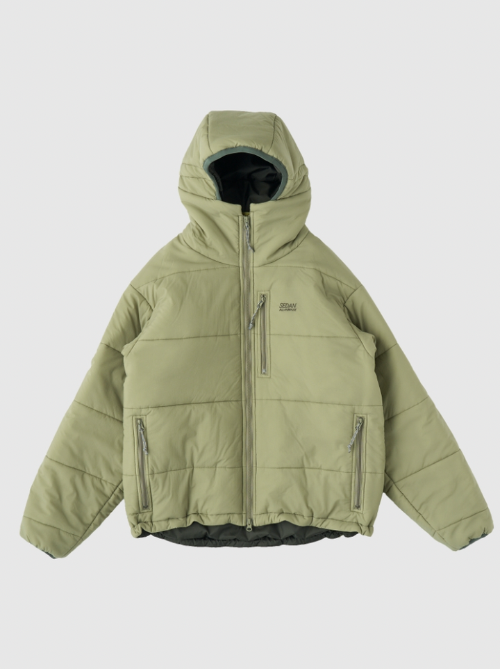 SEDAN ALL-PURPOSE/Polar Puff Parka(Alpha Green) – Re'verth ONLINE SHOP