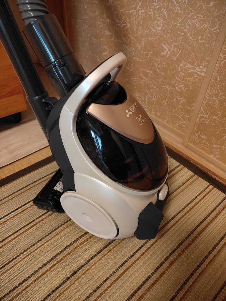 三菱 紙パック掃除機 TC-FXF7P-T 22年製 訳アリ 保証付き 三菱