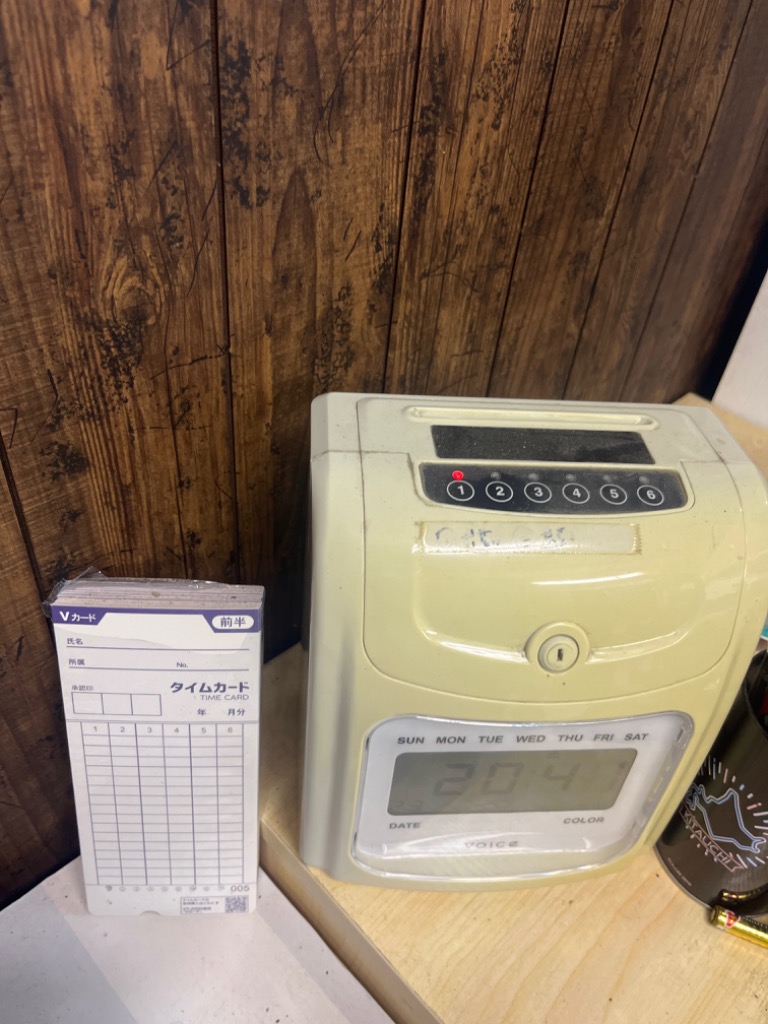 VOICE（ボイス） 【送料無料】VOICE 集計機能付タイムレコーダー VT
