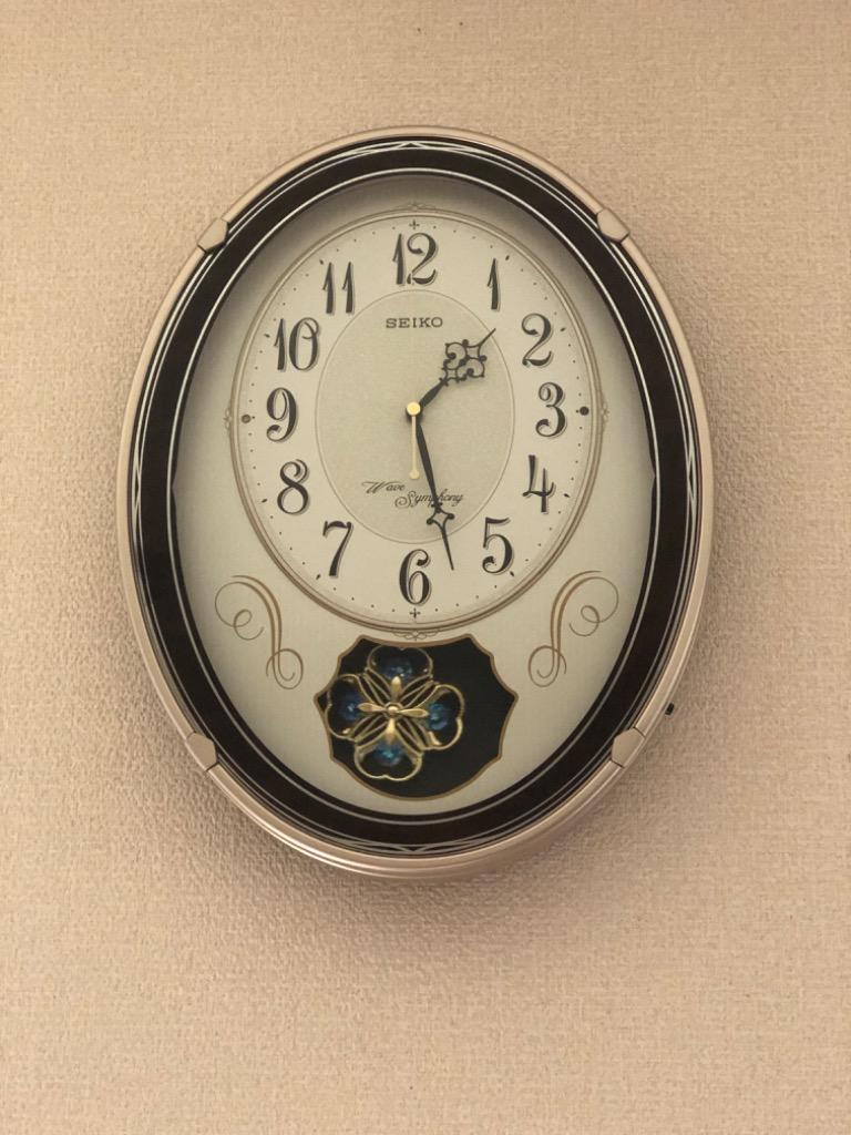 SEIKO（セイコー） 掛け時計 壁掛け からくり時計 AM259B ウェーブ