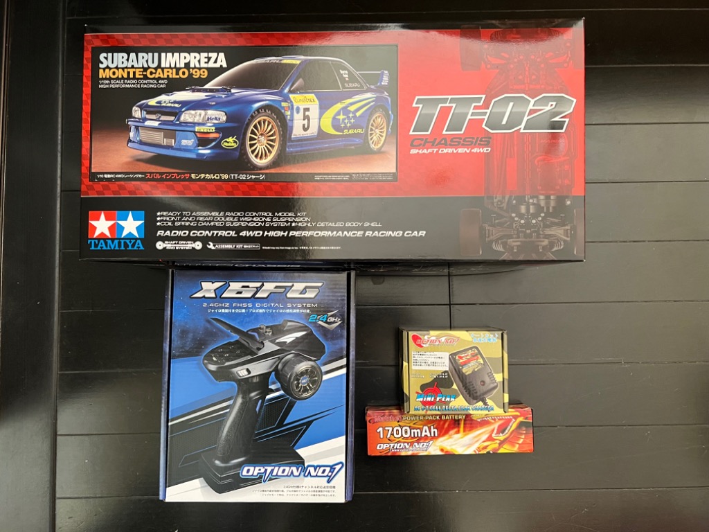 タミヤ 1/10RC スバル インプレッサ モンテカルロ 99（TT-02 シャーシ