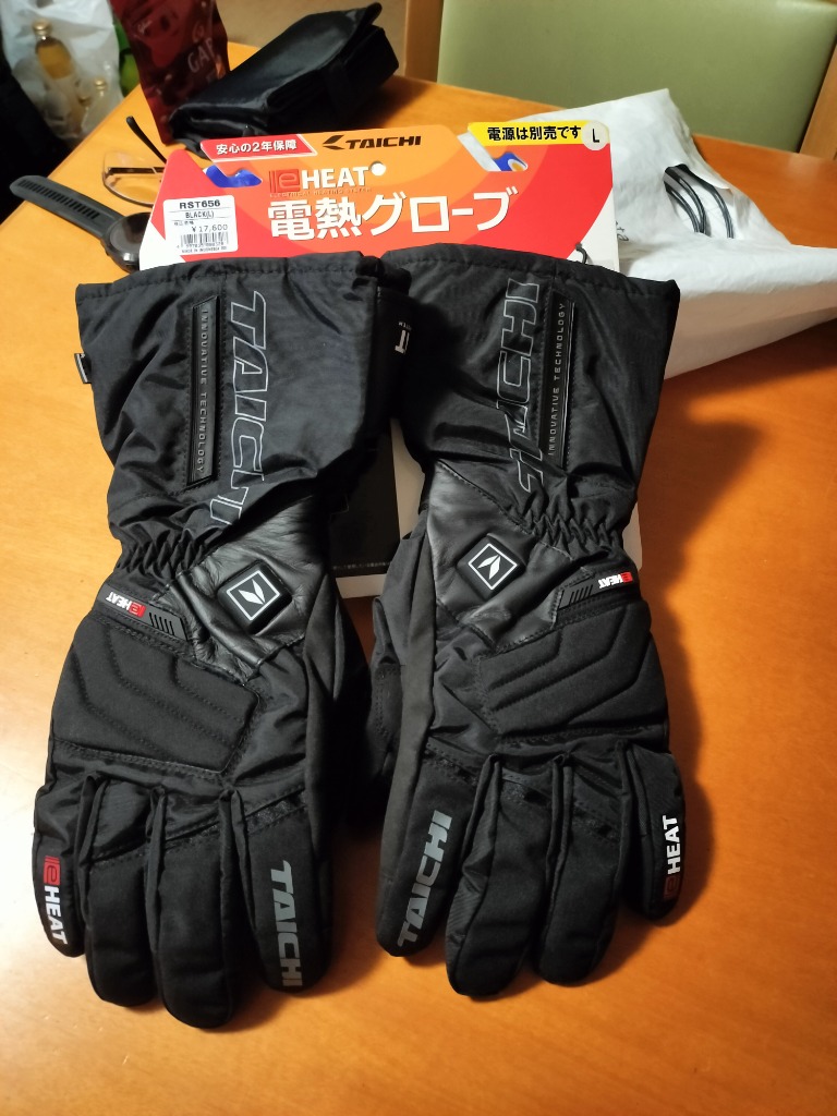 TAICHI 処分特価 RSタイチ RST656 e-HEAT グローブ バイク RS TAICHI e