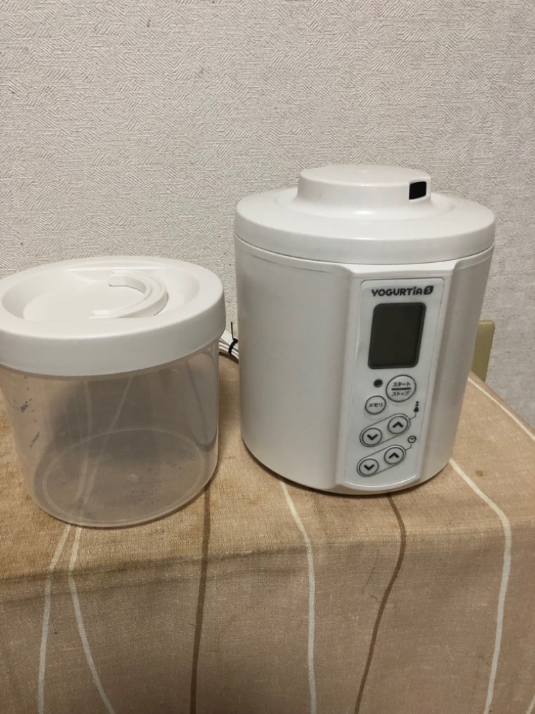 タニカ電器 ヨーグルティアS YS-02W （ホワイト） ヨーグルトメーカー
