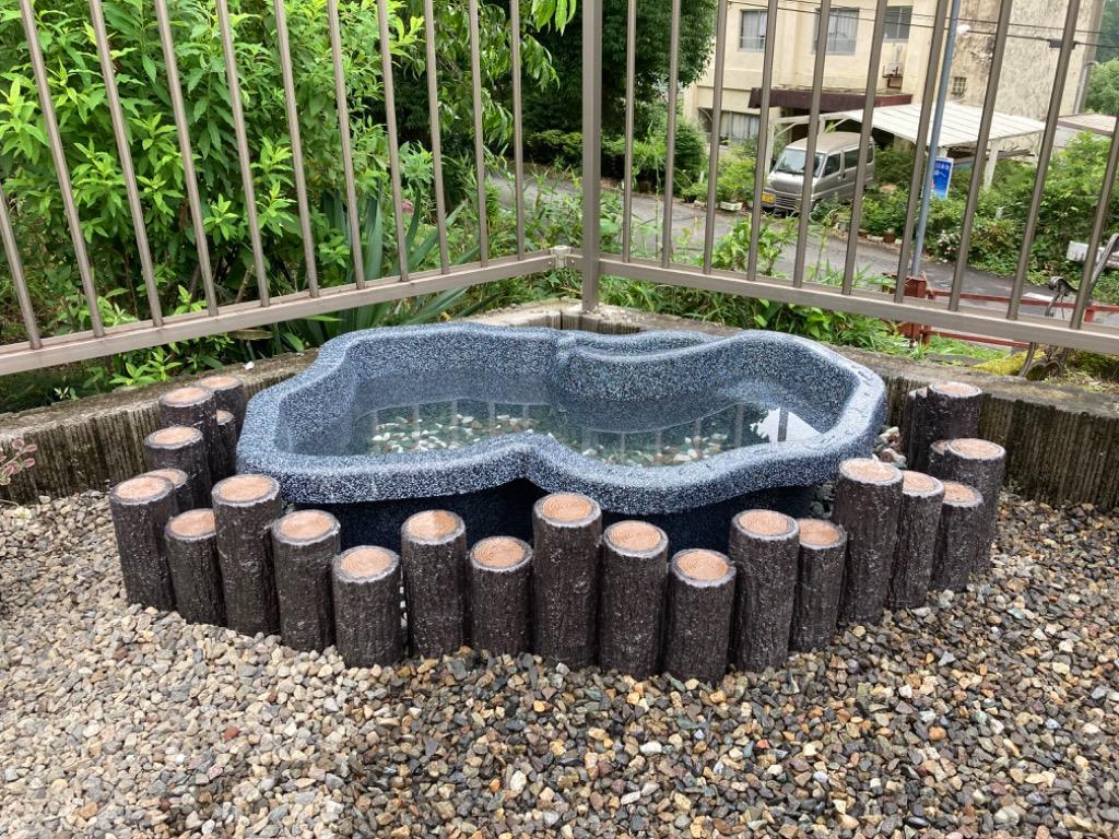 ゼンスイ なごみ池 L 90L (庭園埋め込みタイプ) 池 プラ池 ひょうたん