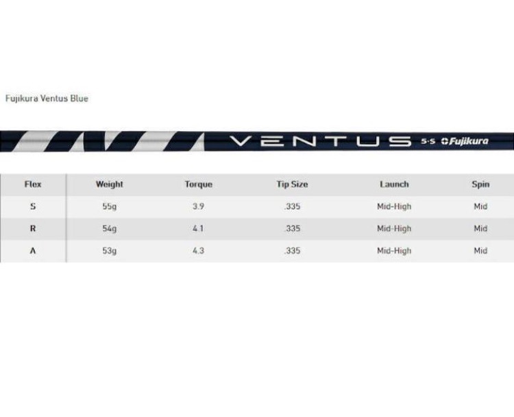 TaylorMade（テーラーメイド） VENTUS BLUE 5 シャフト 単品 スリーブ