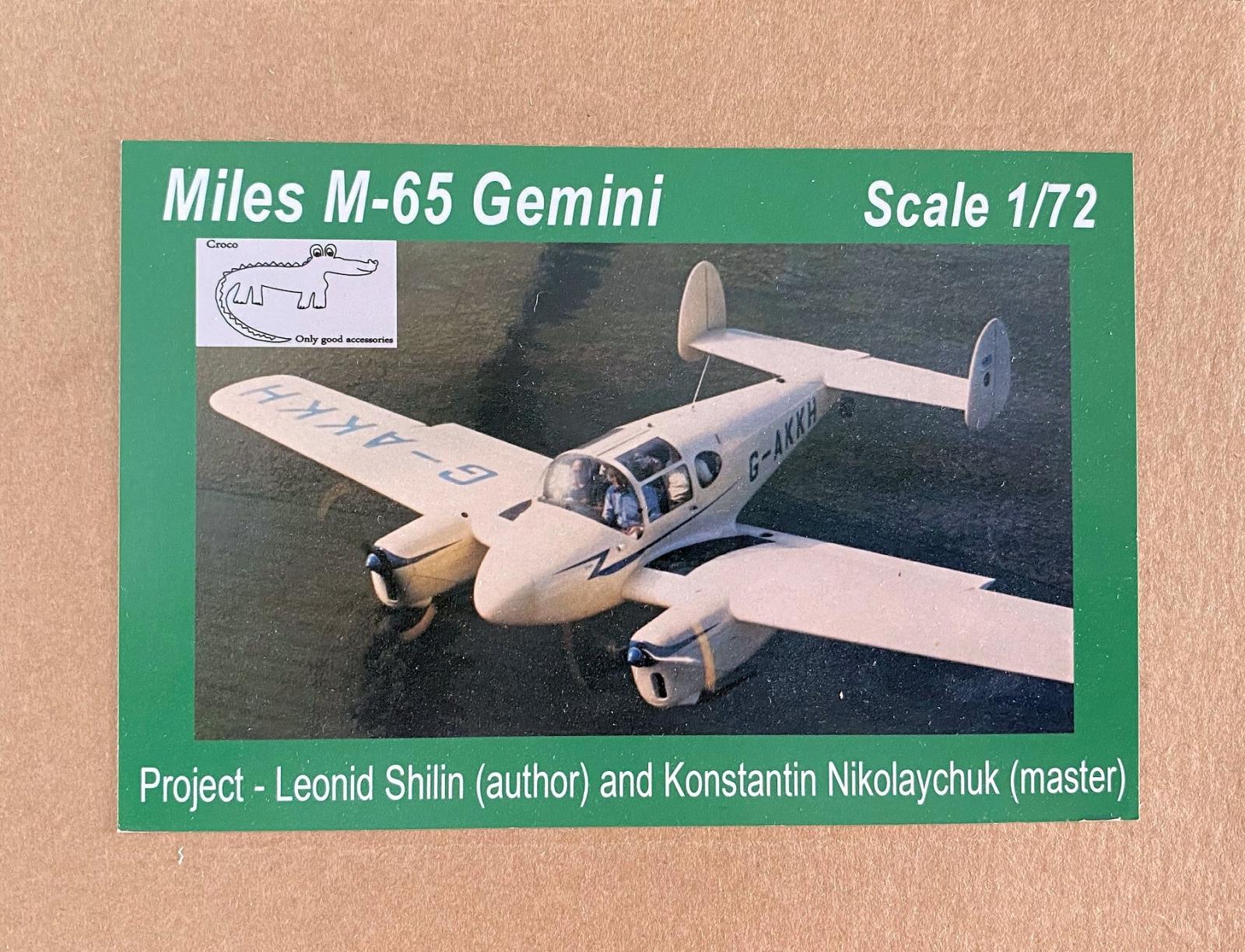 Miles M-65 Gemini | IPMS/USA Reviews Website
