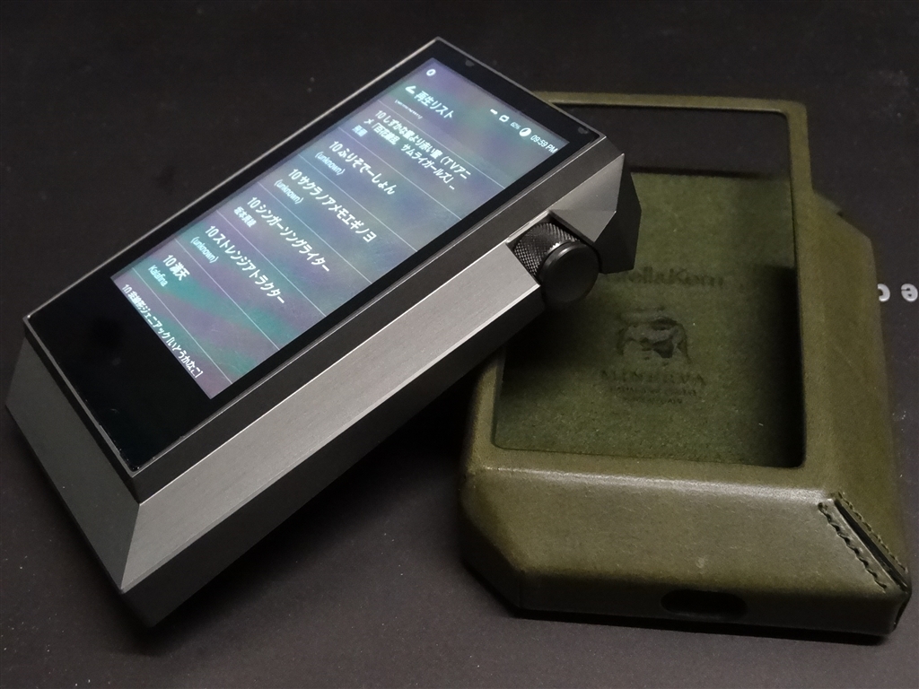 価格.com - 『AK240と付属の皮ケース』Astell&Kern AK240-256GB-GM