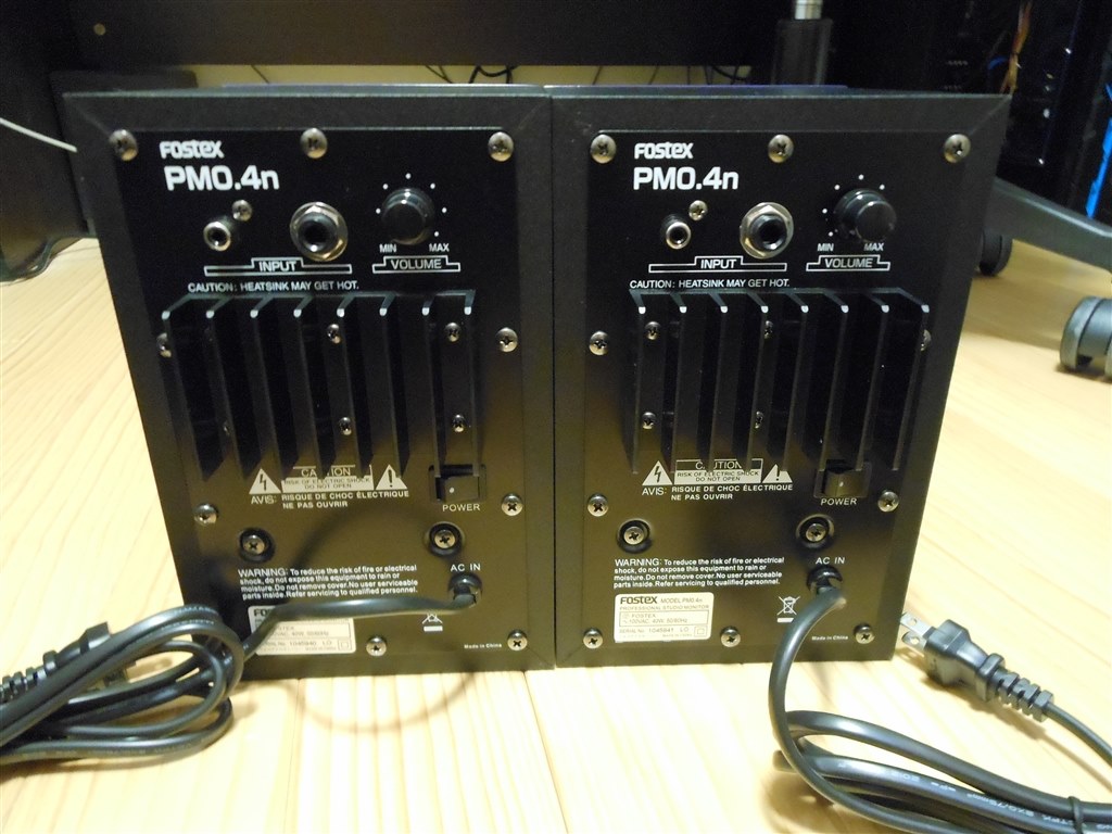 高音に強い、お洒落なPCスピーカーです。』 FOSTEX PM0.4n(V