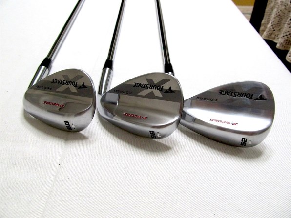 ブリヂストン ツアーステージ X-WEDGE フォージド ウェッジ メッキ [NS