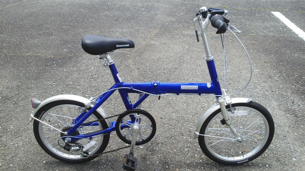 軽い折り畳み自転車です。』 ブリヂストン スニーカーライト SNL186