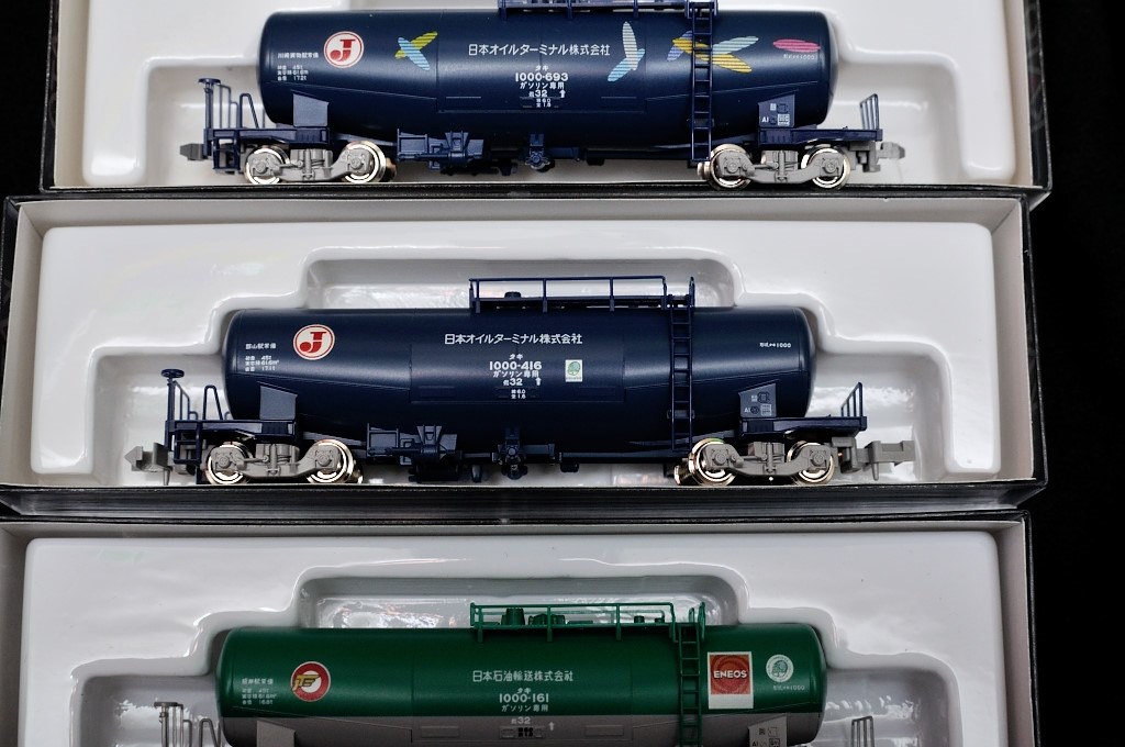 CP高いKATOのタキ1000青』 カトー タキ1000 日本オイルターミナル色