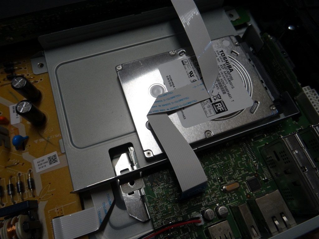 ディスク換装報告』 東芝 REGZAブルーレイ DBR-Z610 甲斐造さんの