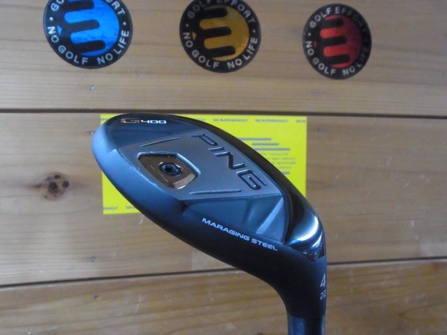 後世に残る名器！』 ピン G400 ハイブリッド ユーティリティー [NS PRO