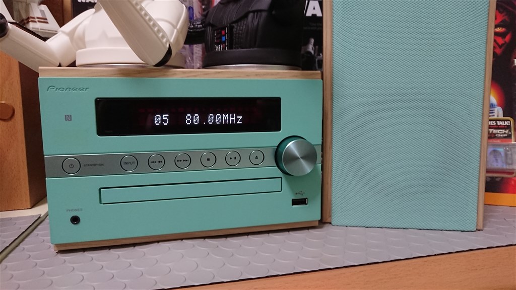 Bluetooth機能の付いた、CDミニコンポ！十分！！。』 パイオニア X