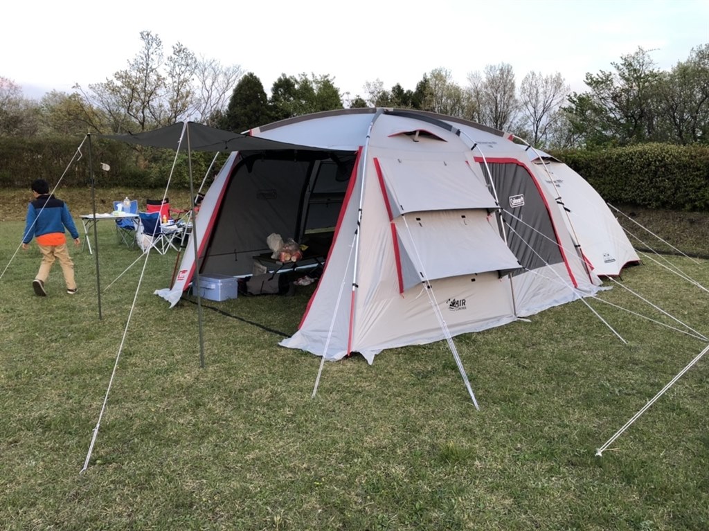 コールマンタフスクリーンタープ400 炭の匂い、穴空きあり！ 【公式通販】