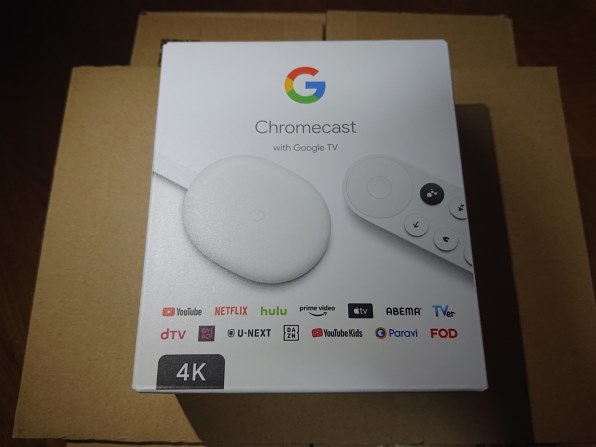 Google Chromecast with Google TV (4K) GA01919-JP [Snow]投稿画像