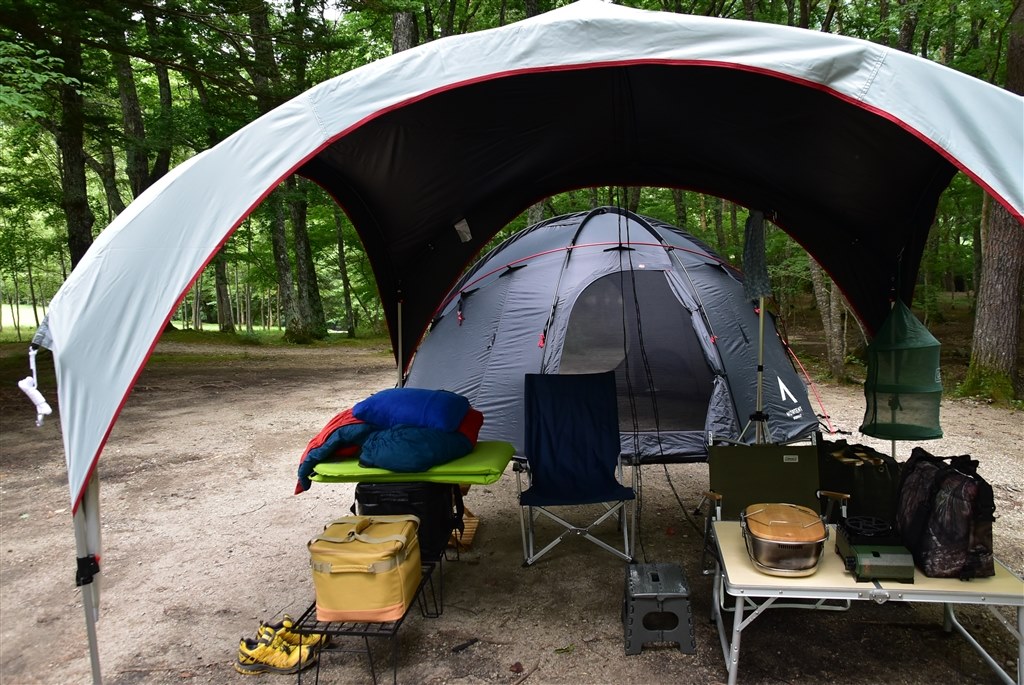 使い勝手はいい…ただし重くて嵩張る』 コールマン パーティーシェード