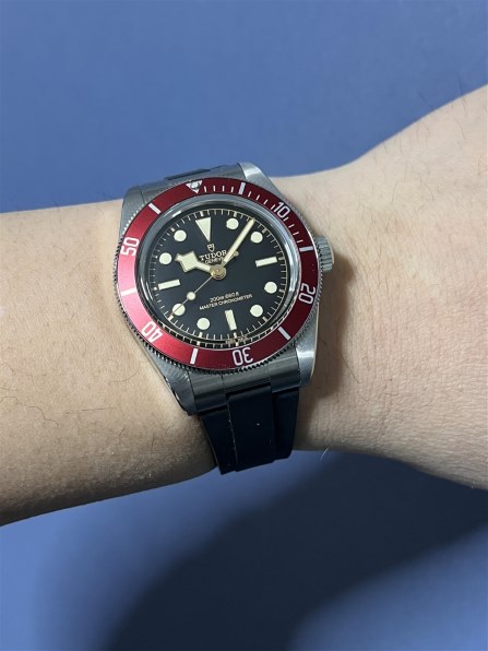 チューダー ブラックベイ 7941A1A0RU [ブラックラバーベルト ブラック