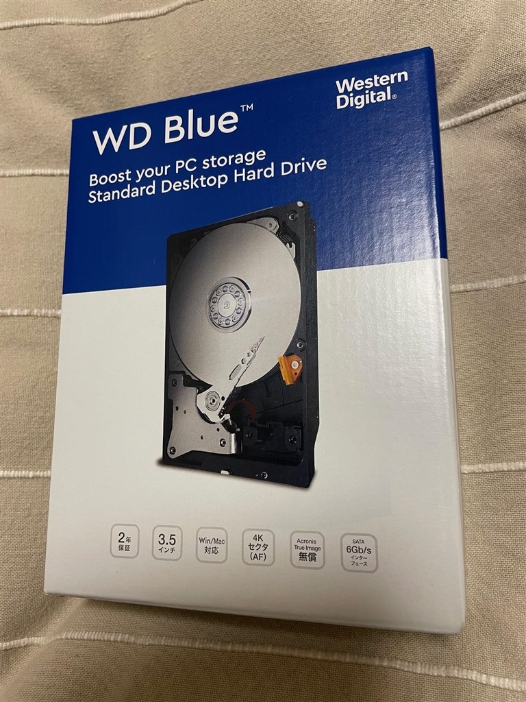 初期不良に当たりましたが』 WESTERN DIGITAL WD80EAAZ [8TB SATA600