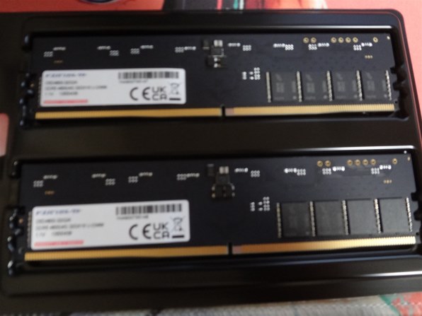 ドスパラ D5D4800-32G2A [DDR5 PC5-38400 32GB 2枚組] レビュー評価