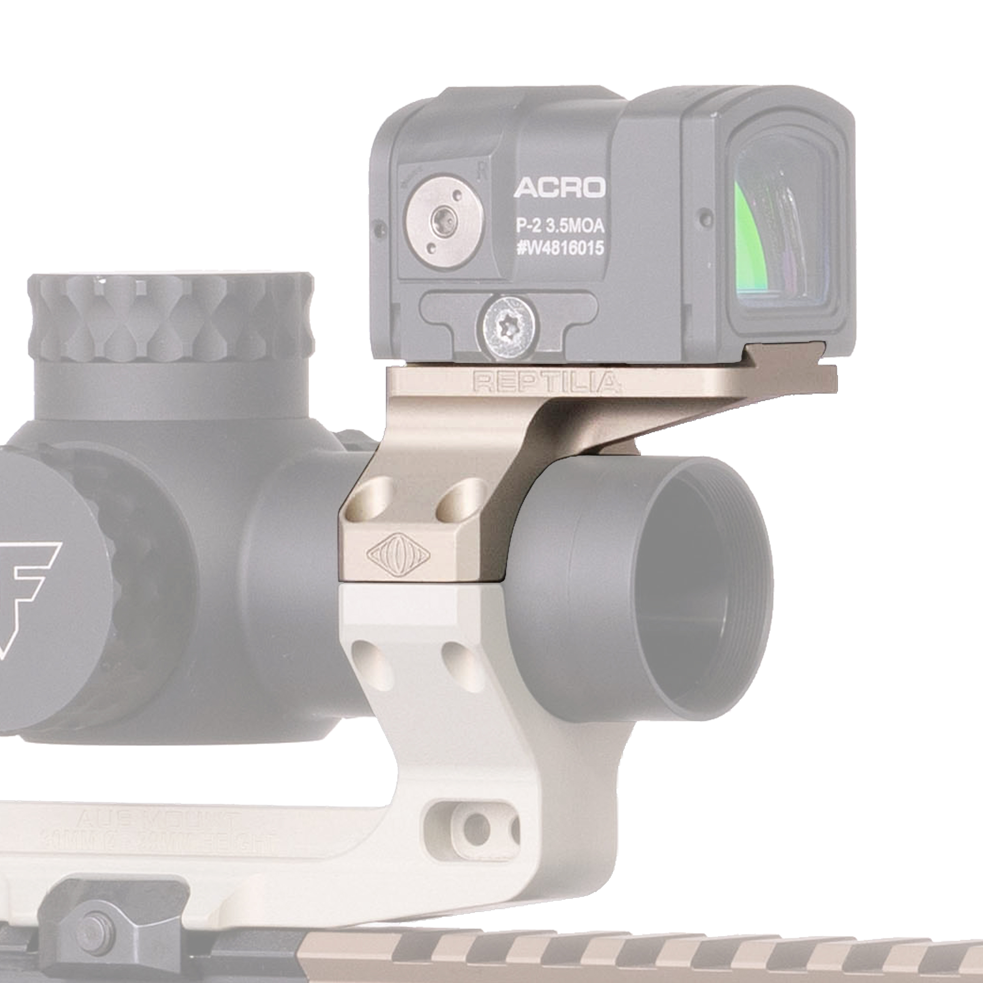 30mm ROF-90 For Aimpoint Acro P1/P2 And Steiner MPS — Reptilia