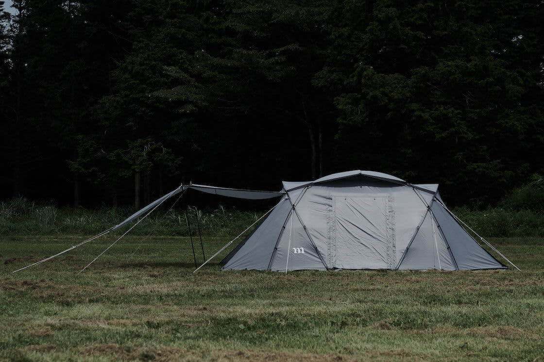 ZIZ TENT SHELTER ROCK GREY｜ジズテントシェルターロックグレー