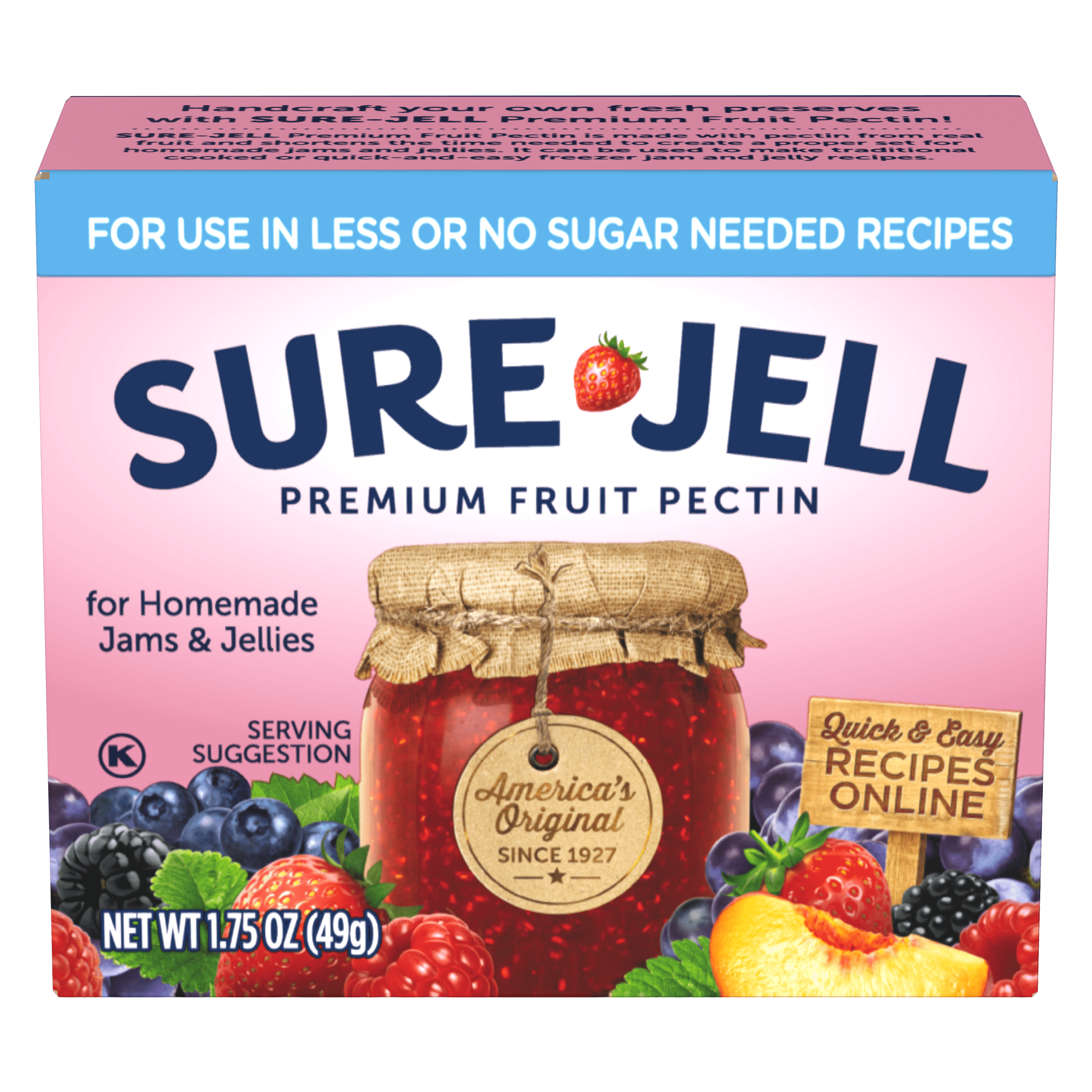 Original Premium Fruit Pectin | SURE-JELL | United States