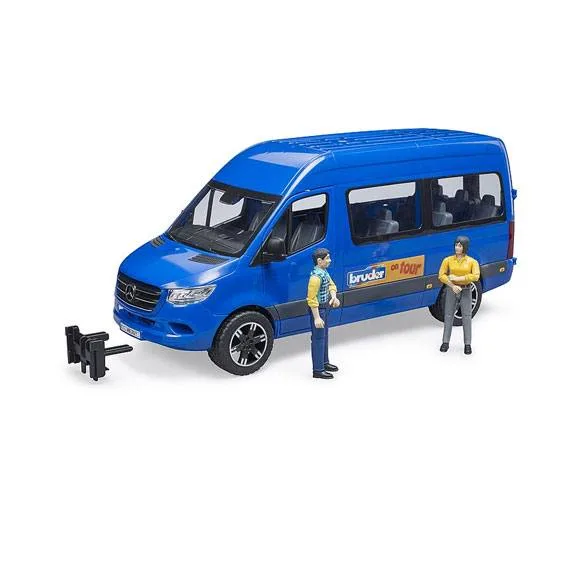 Bruder 02670 MB Sprinter Transfer with Driver & Passenger