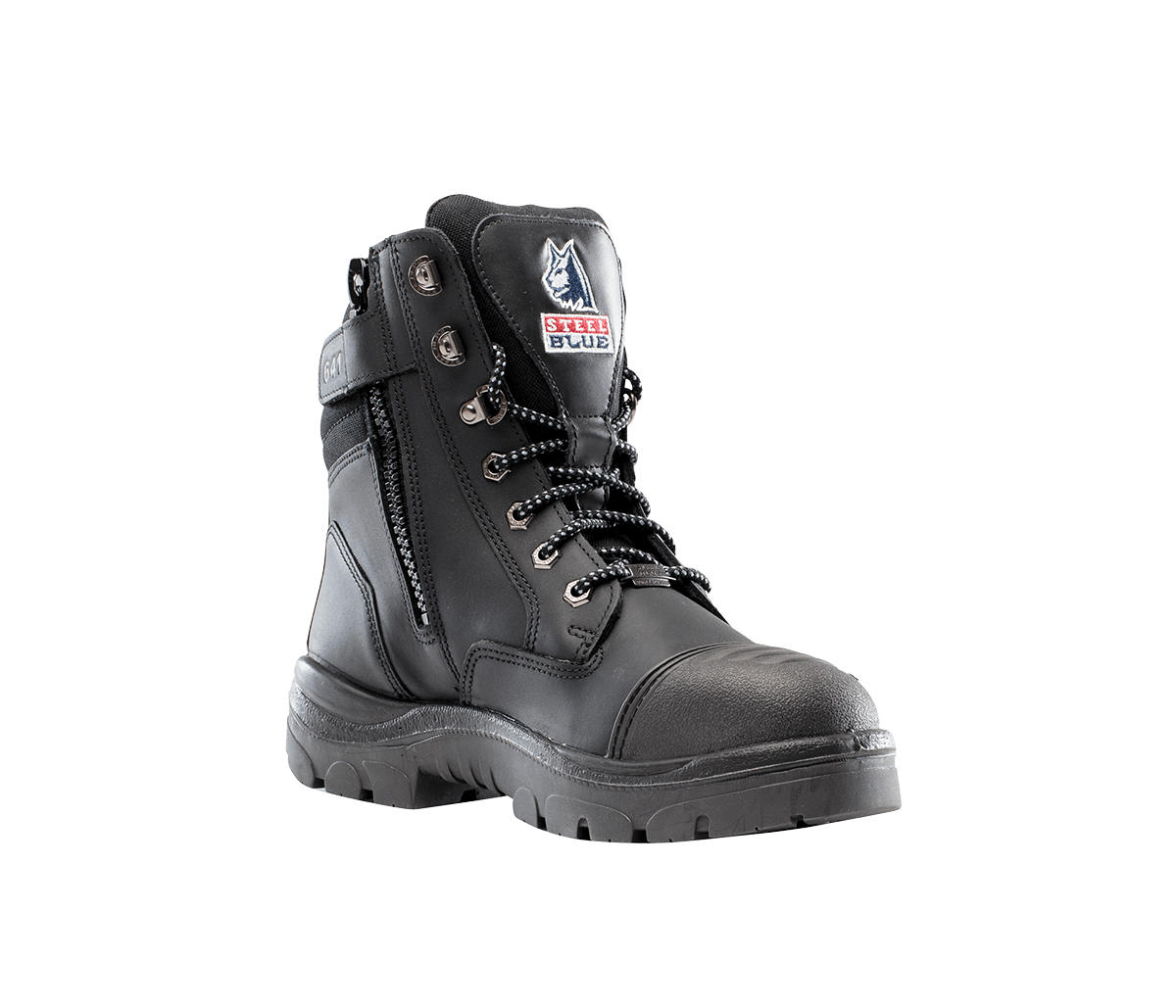 Southern Cross Zip Black Scuff S3 | Steel Blue