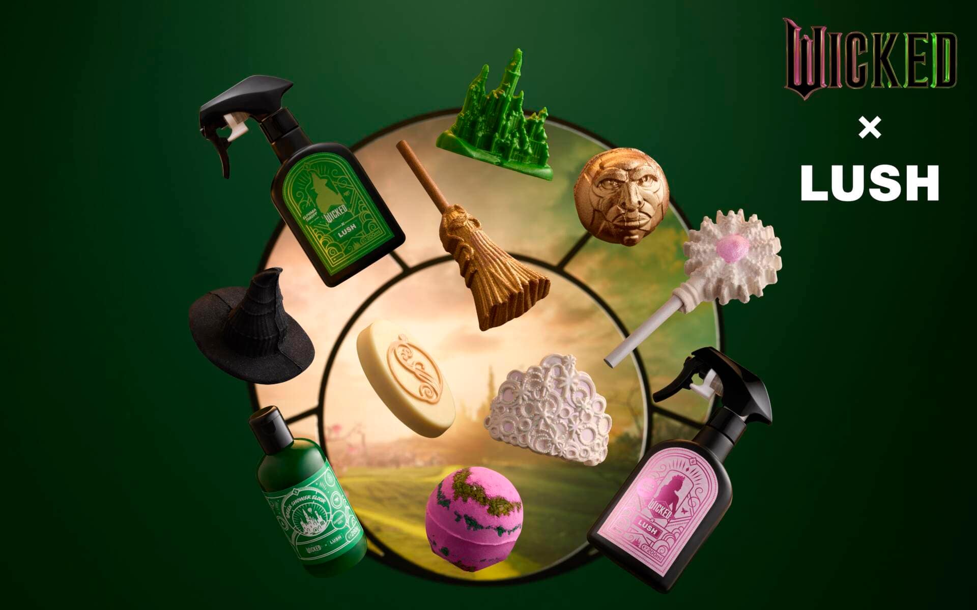 Praise Oz! Discover how pink fizzes good with green - We are Lush