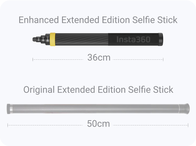 10ft Selfie Stick for 360 Cameras - Insta360 Store