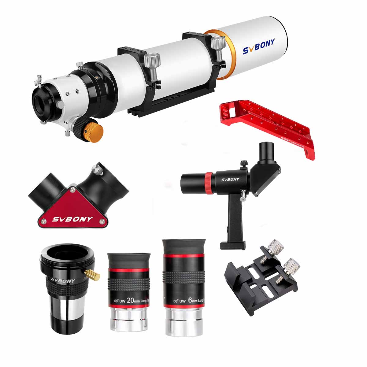 SV503 80F7 & 70F6 ED Astronomy Photography Telescope w/ SV211 CNC
