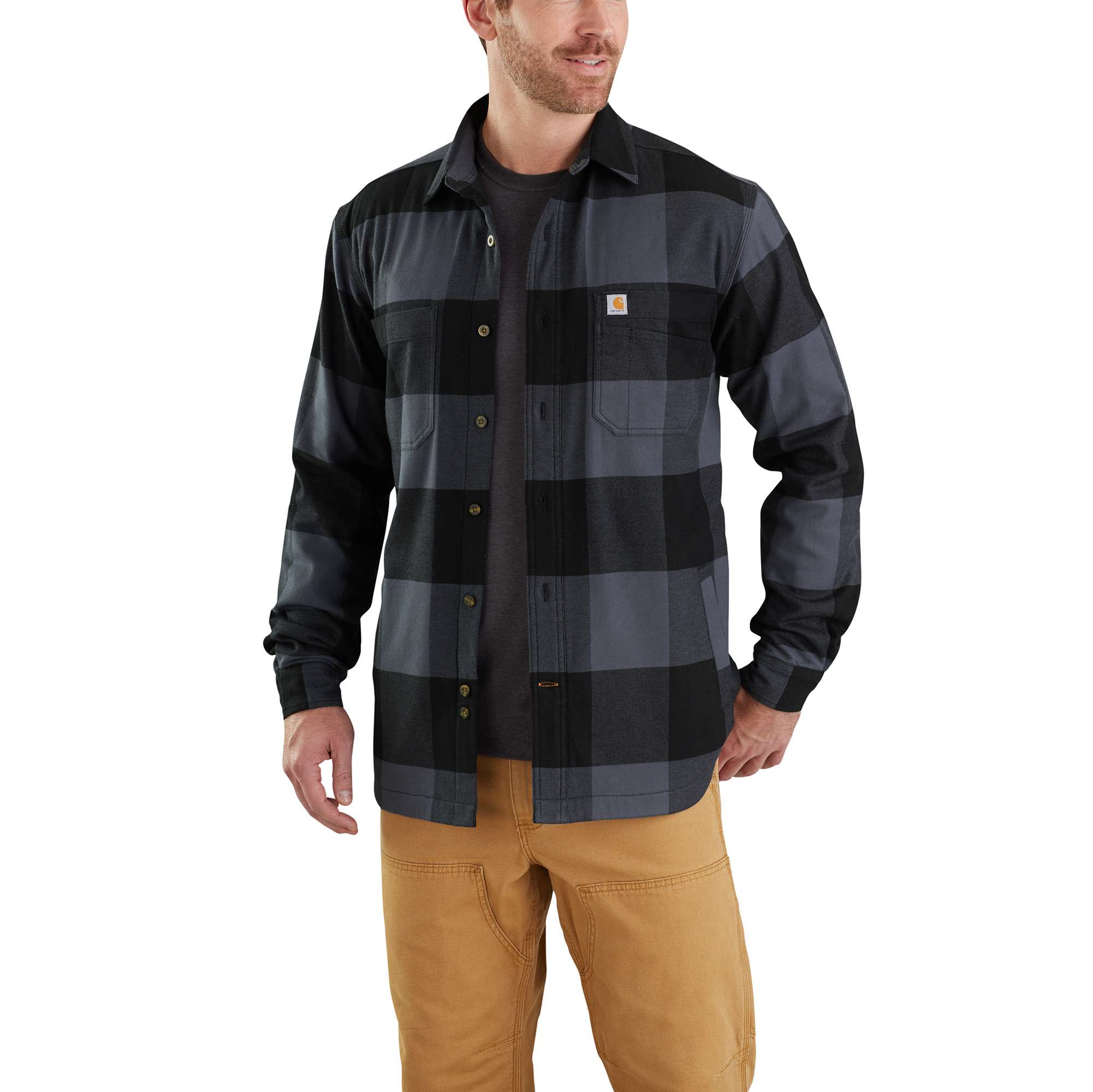 Rugged Flex® Hamilton Fleece-Lined Shirt Jac | Carhartt Reworked