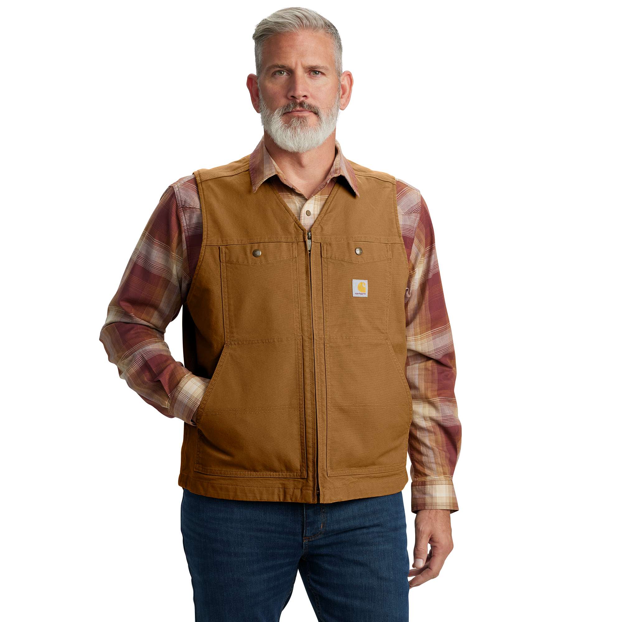 Montana Relaxed Fit Duck Vest | Carhartt Reworked