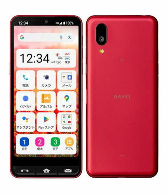 楽天市場】KDDI SHARP BASIO active2 SHG12 ネイビー | 価格比較