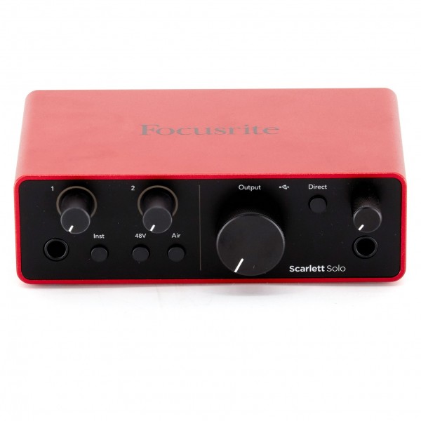 DTM・DAW FOCUSRITE Scarlett Solo gen4 Scarlett Solo 4th Generation