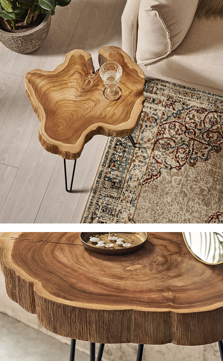 楕円形木製テーブル ナチュラルウッド ナチュラルウッド 楕円形木製