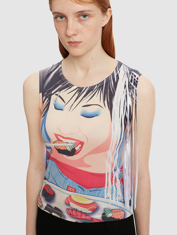 Miss Sixty Sushi Tank Top - Tops - Catalog - Rhodora from €125